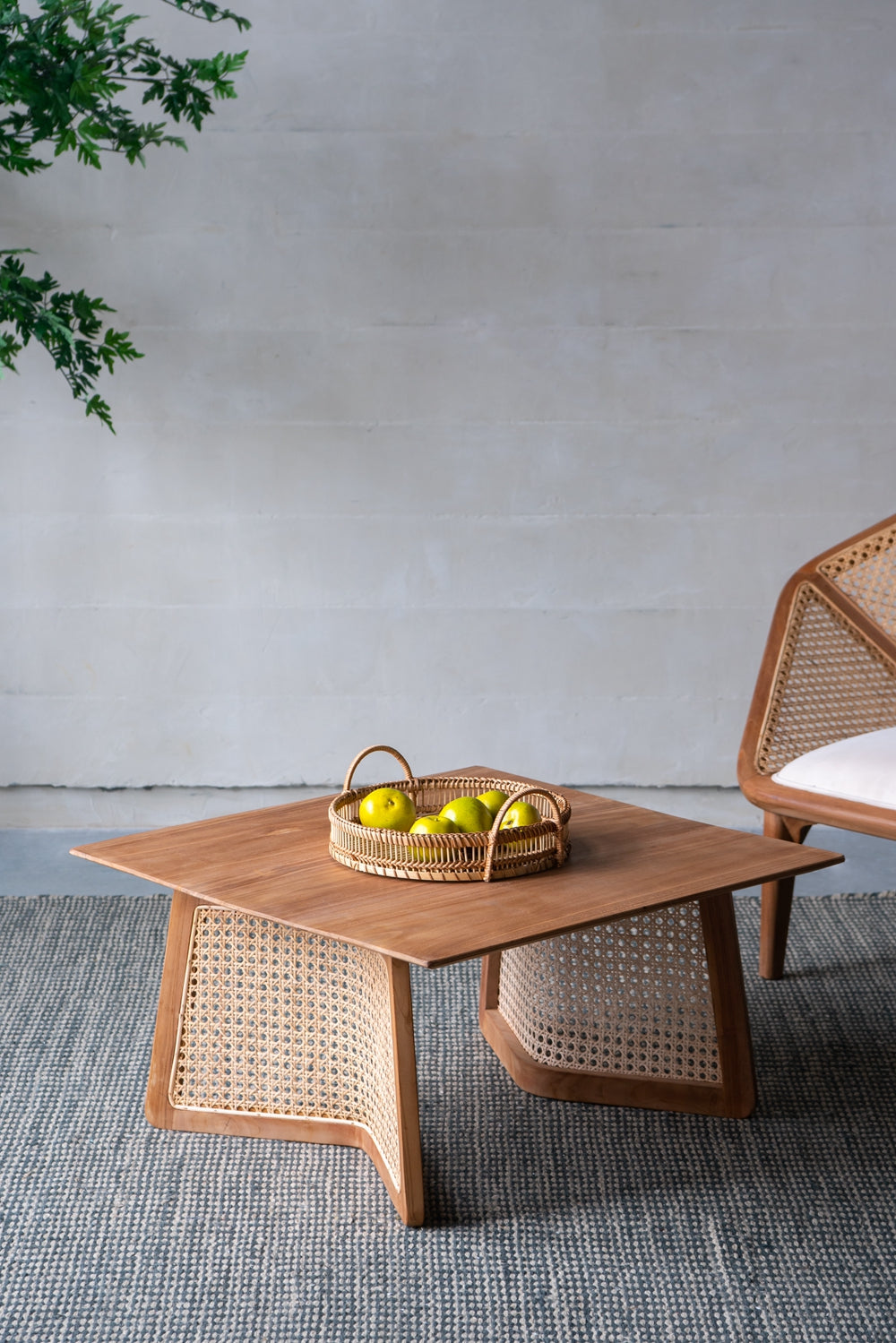 27.6" Teak Coffee Table