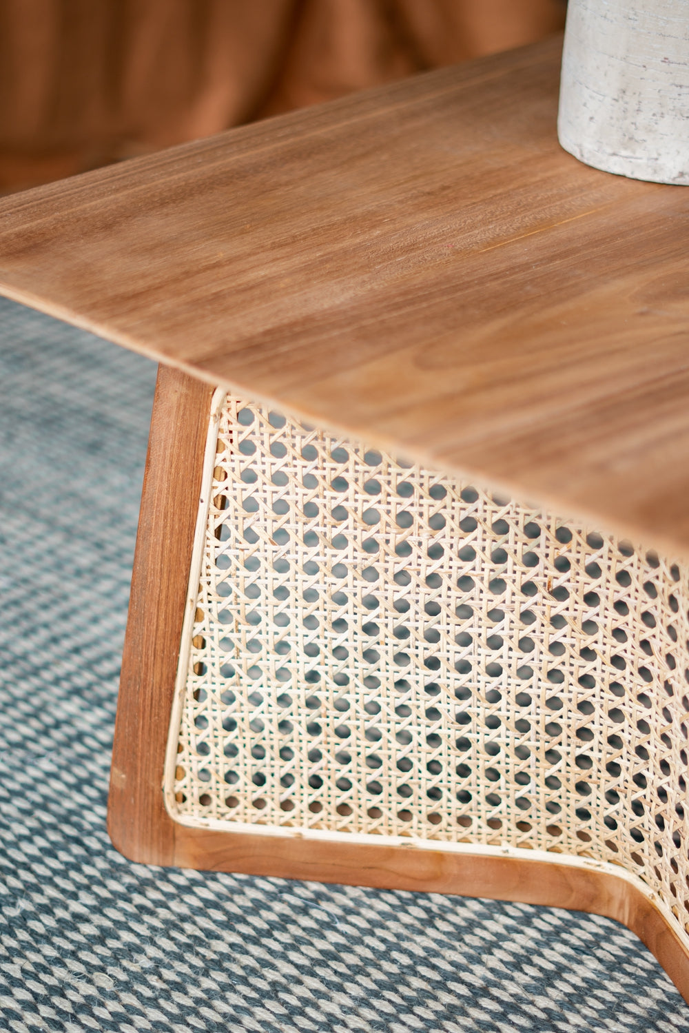 27.6" Teak Coffee Table