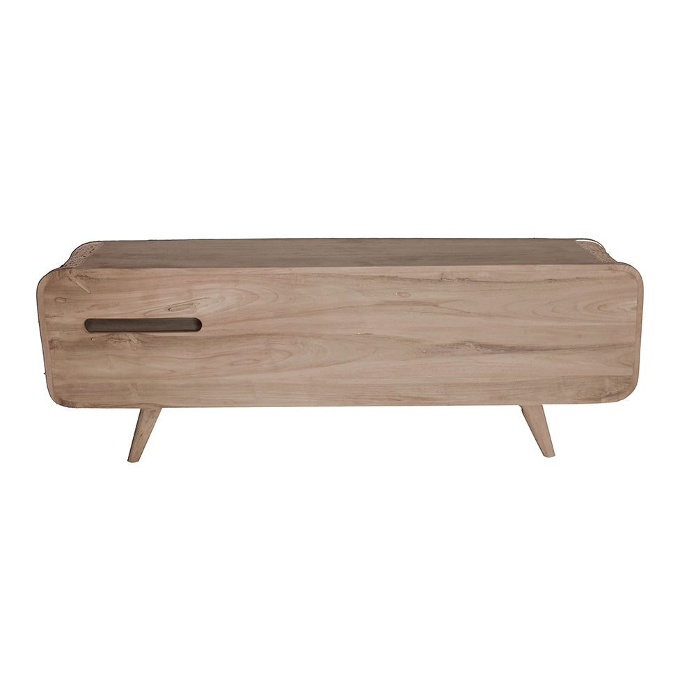 59x15x20" Teak Cabinet