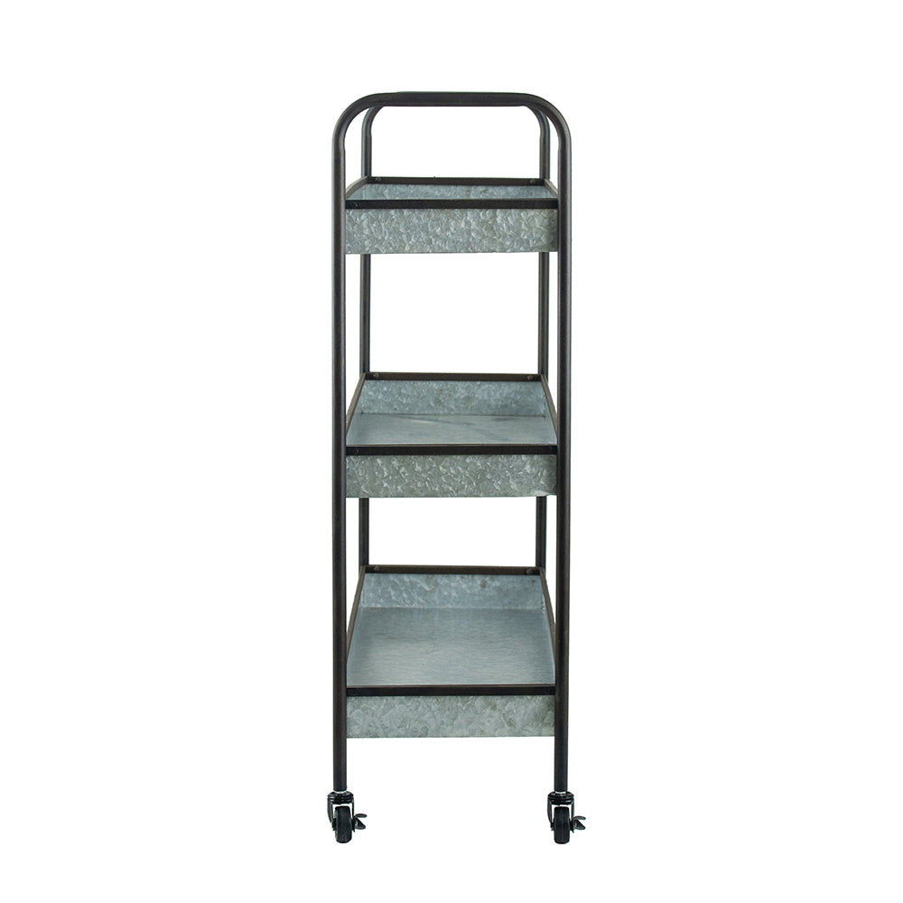 Homestead Galvanized Shelf Display - 3-Tier