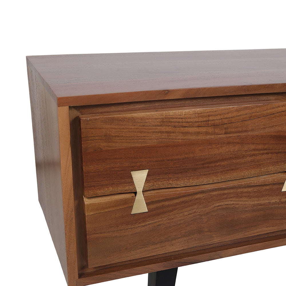Asther Acacia Wood TV Cabinet