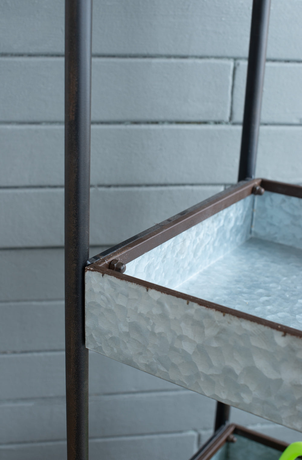 Homestead Galvanized Shelf Display - 3-Tier
