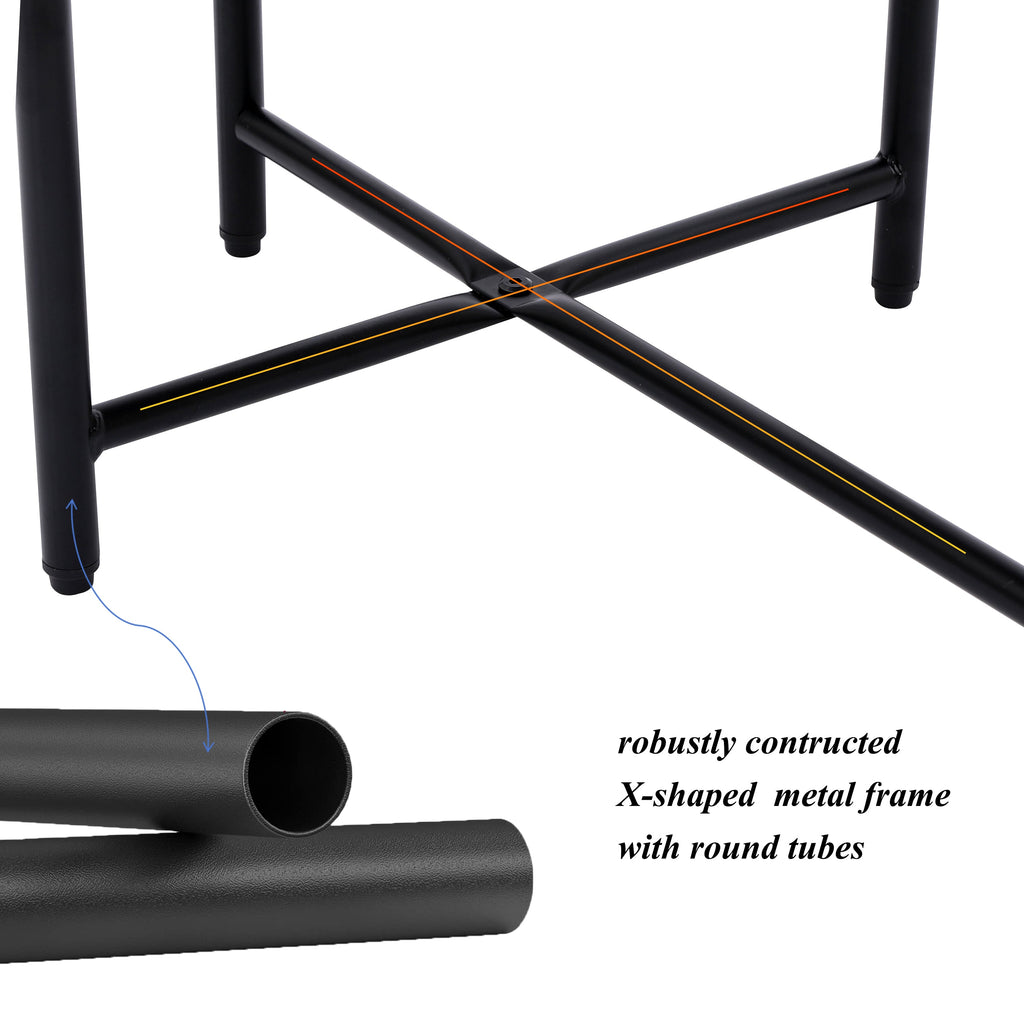 Small Coffee Tables: 2-Tier Modern Sofa Side Table