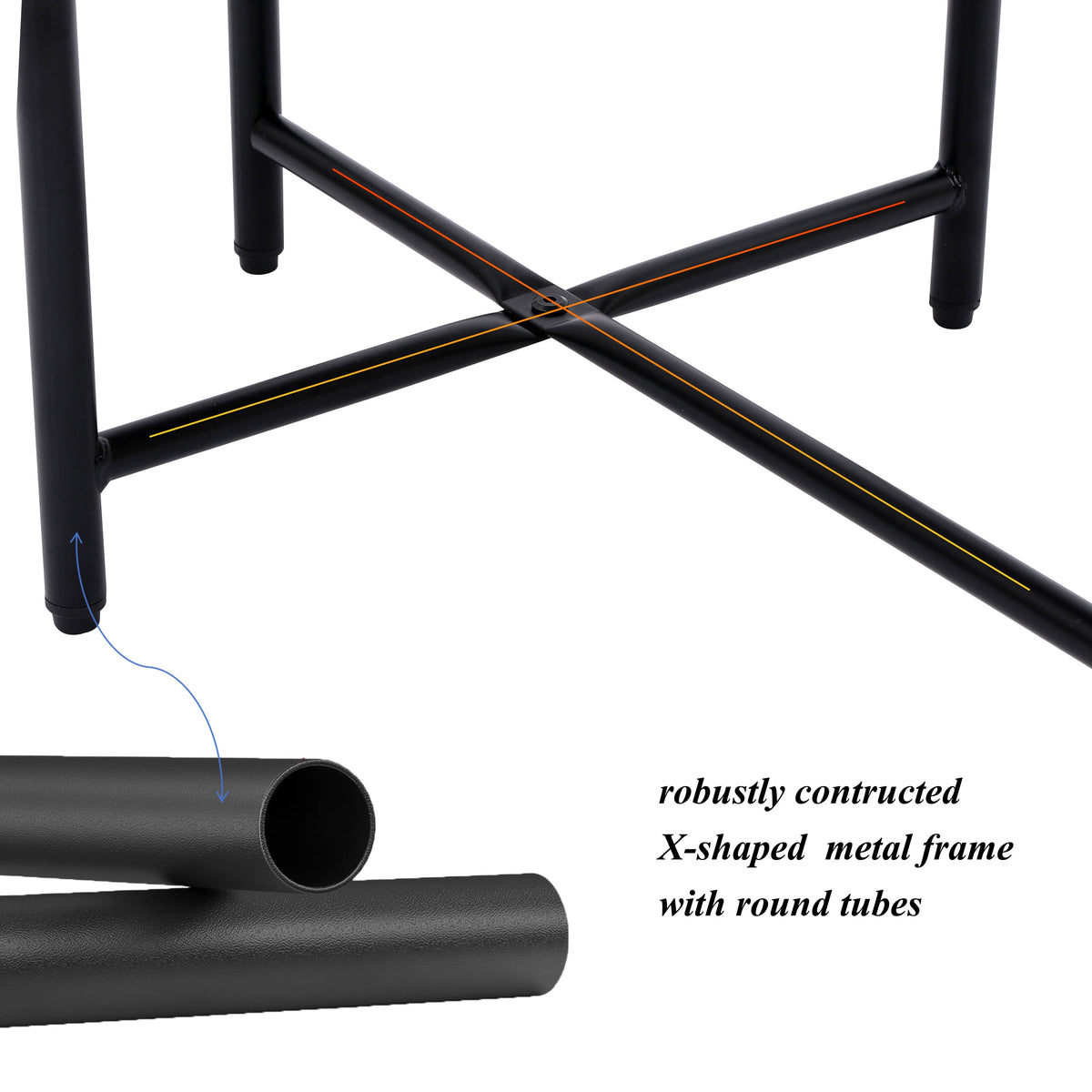 Small Coffee Tables: 2-Tier Modern Sofa Side Table