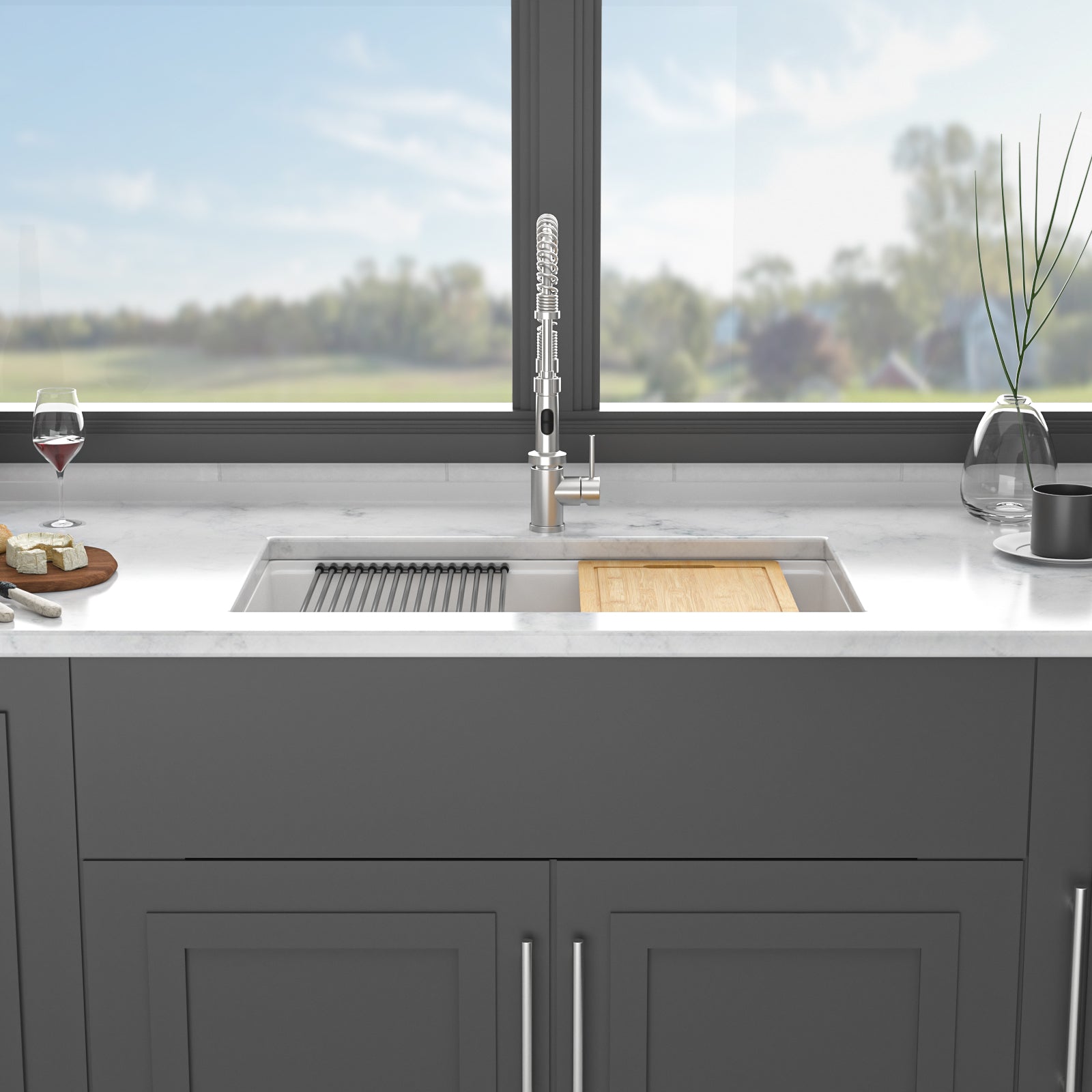 Quartz Kitchen Sink