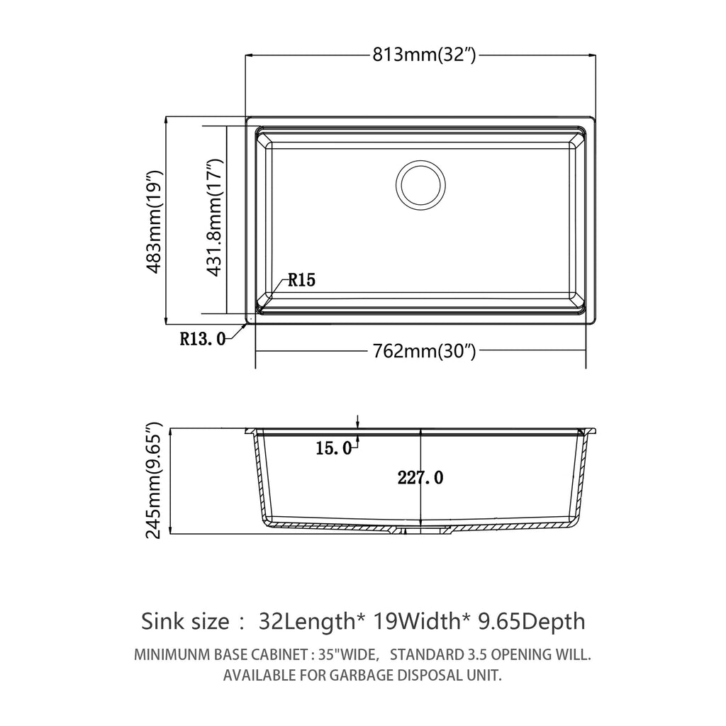 Quartz Kitchen Sink