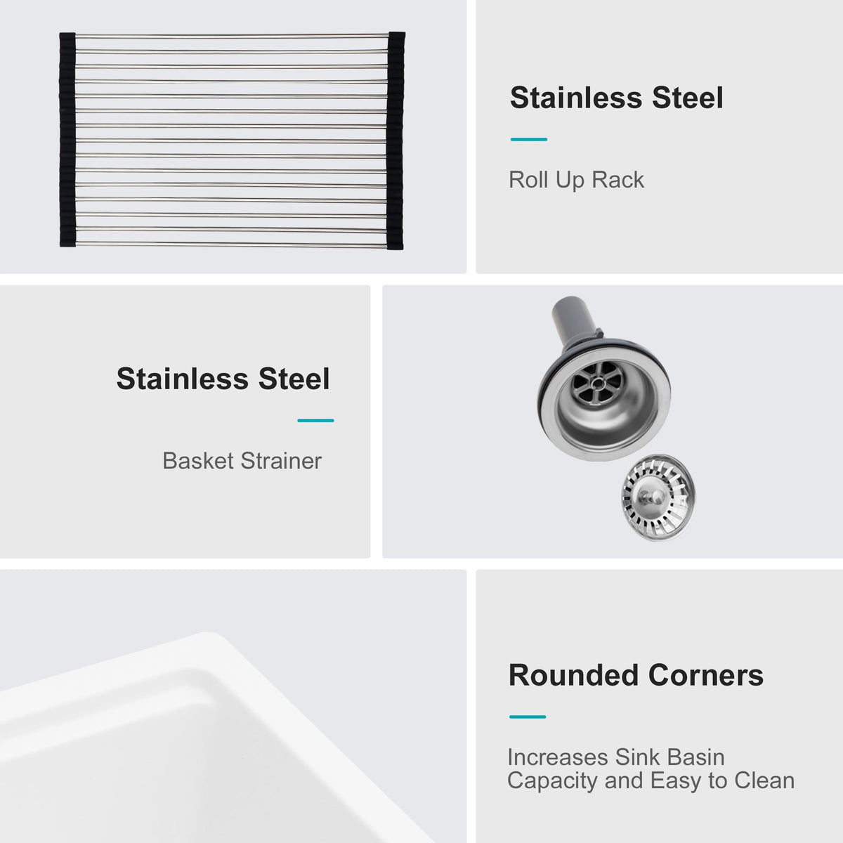 Quartz Kitchen Sink