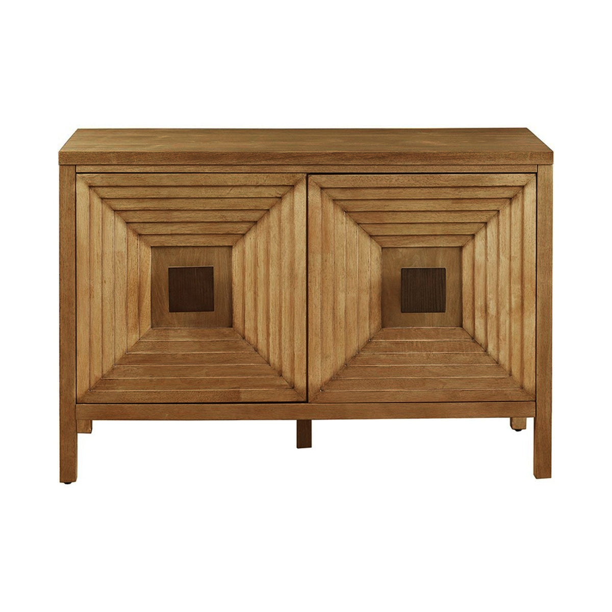 2-Door Accent Cabinet With Adjustable Shelves