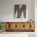 2-Door Accent Cabinet With Adjustable Shelves