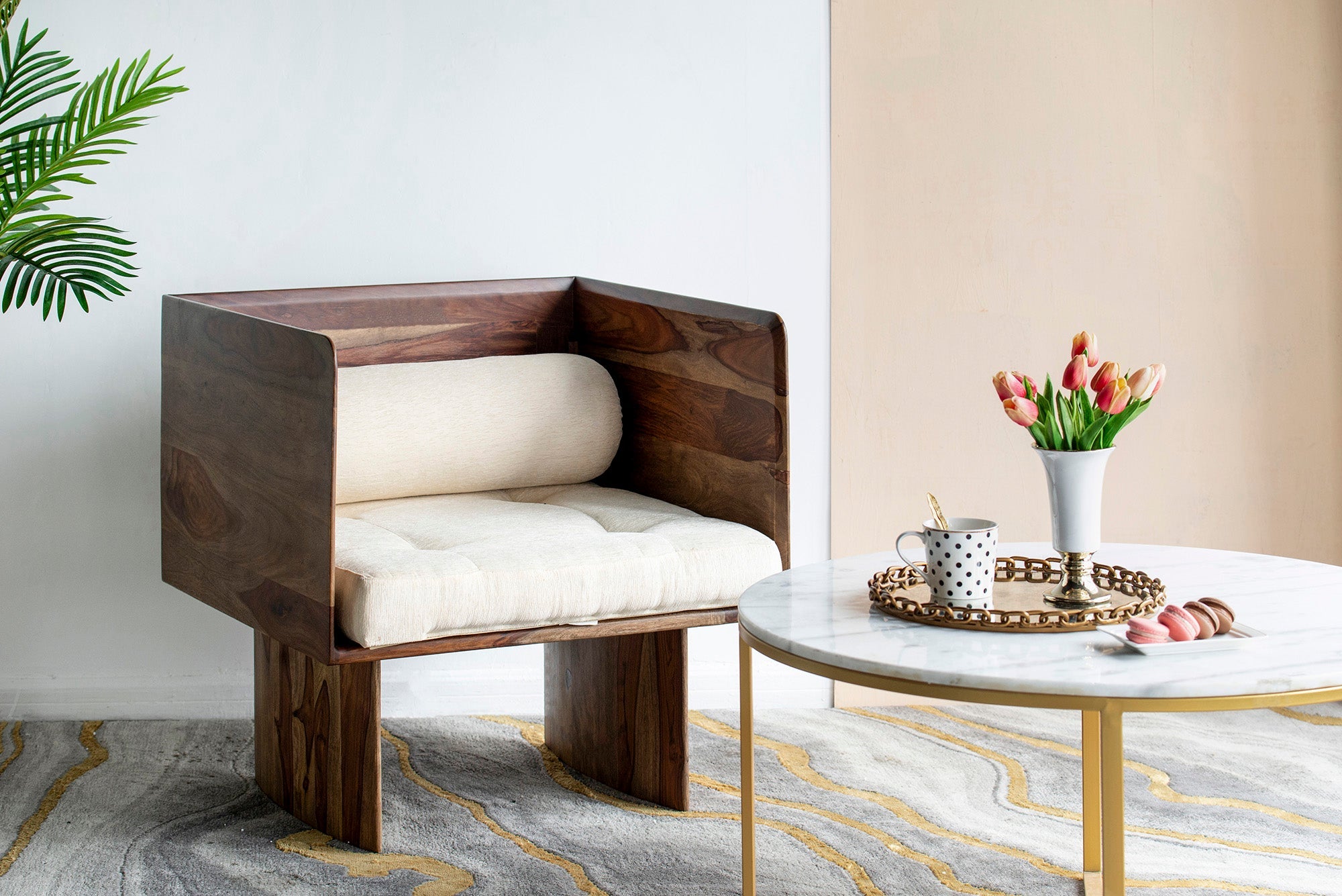 Modern One-Seater Sofa