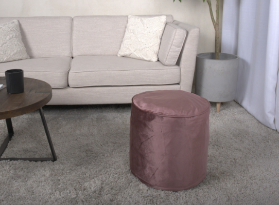 Shimon Cylinder Pouf