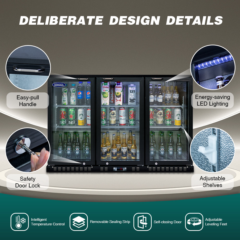 ORIKOOL 53 Inch Beverage Refrigerators Cooler