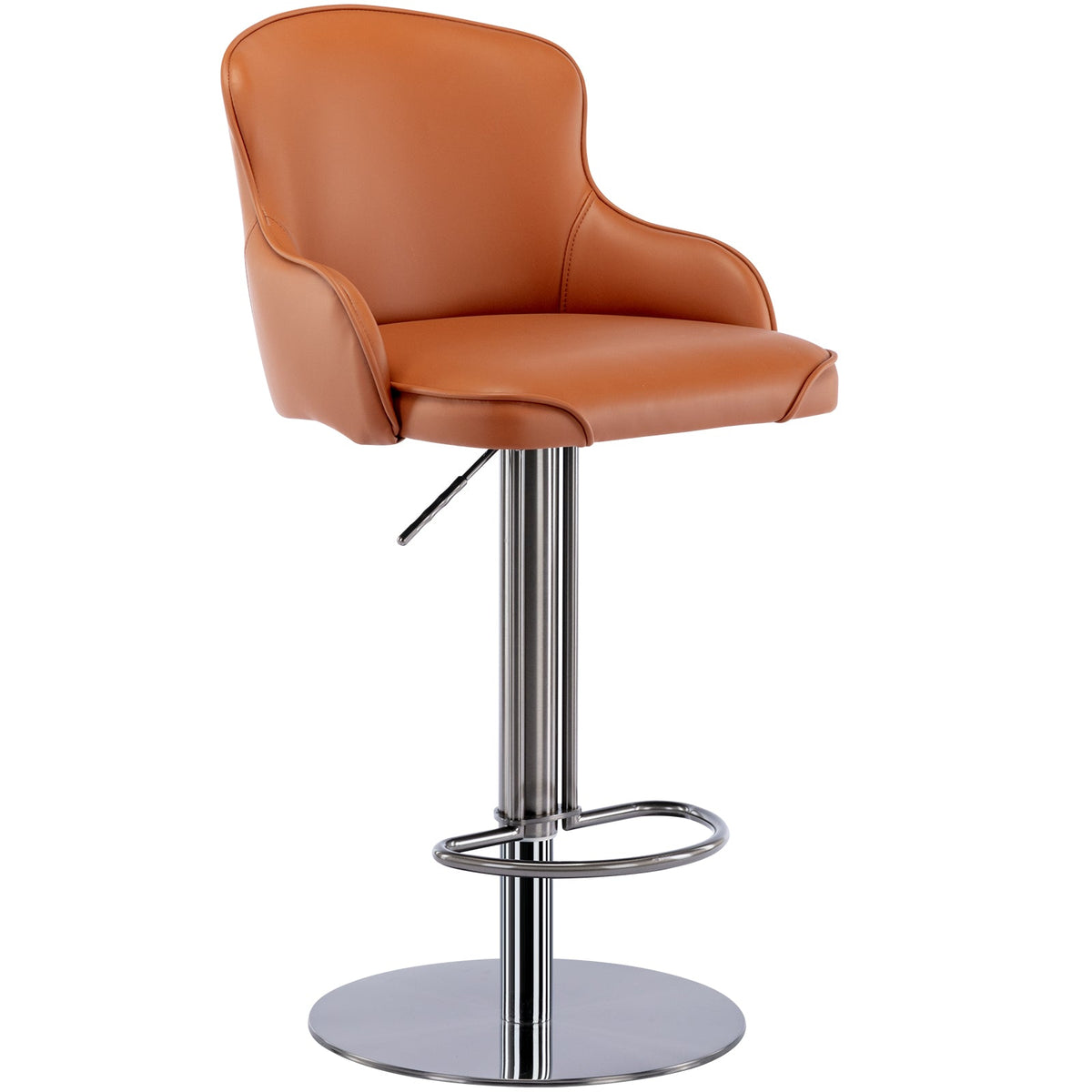 Black Titanium Stainless Steel Bar Stools