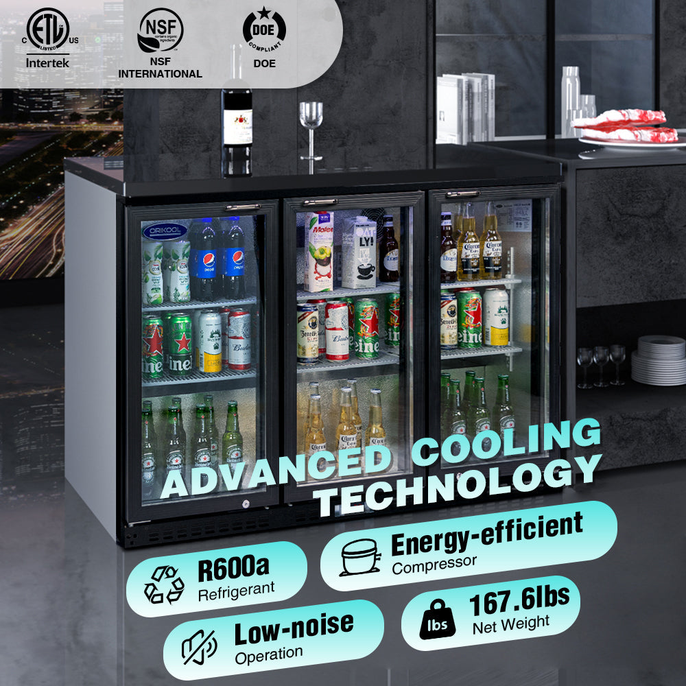 ORIKOOL 53 Inch Beverage Refrigerators Cooler
