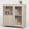 4-Tier Hamster Cage with Storage Cabinet