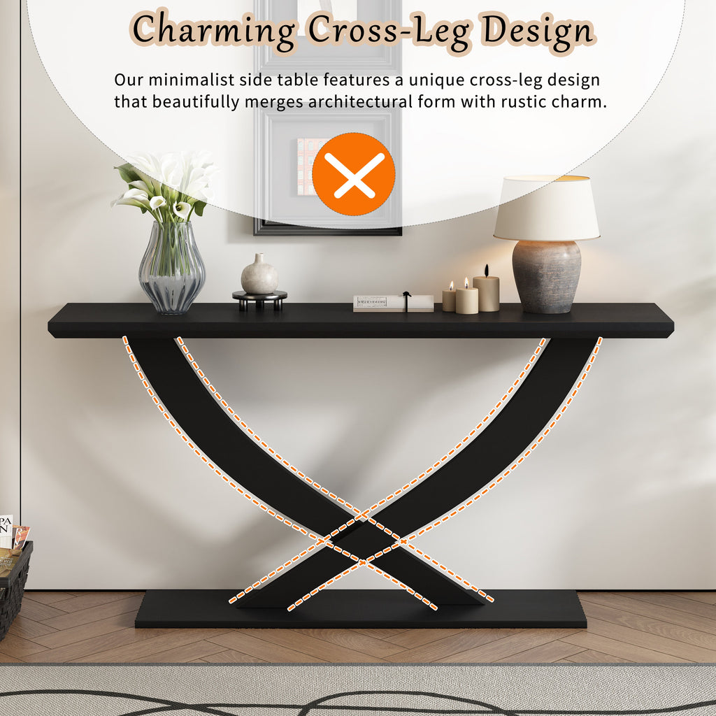 Mirod 57'' Modern Rustic Console Table