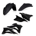 Acerbis 14-21 Kawasaki KX85/100 Plastic Kit - Black 2374100001
