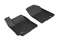 3D MAXpider 2018-2020 Hyundai Accent Sedan Kagu 1st Row Floormat - Black L1HY08611509