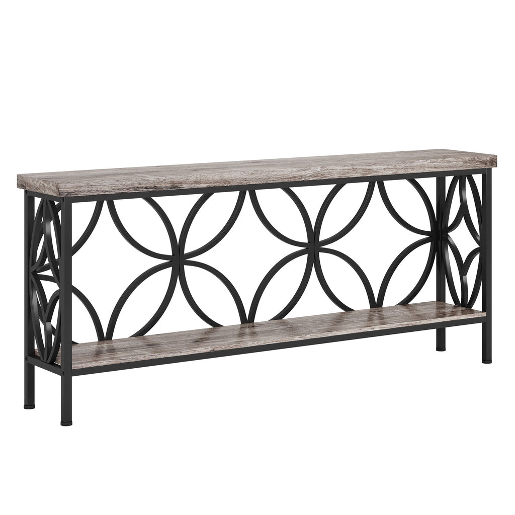 70.9” Extra Long Industrial Console Table