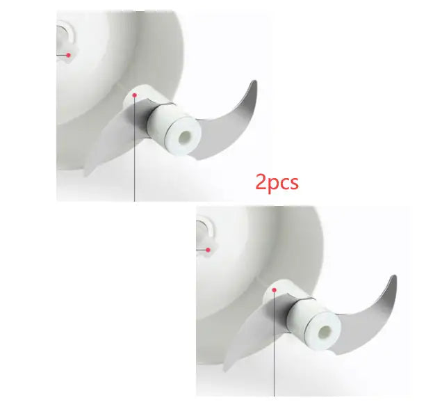Manual Food Chopper – Vegetable & Garlic Cutter with Magnetic Blade