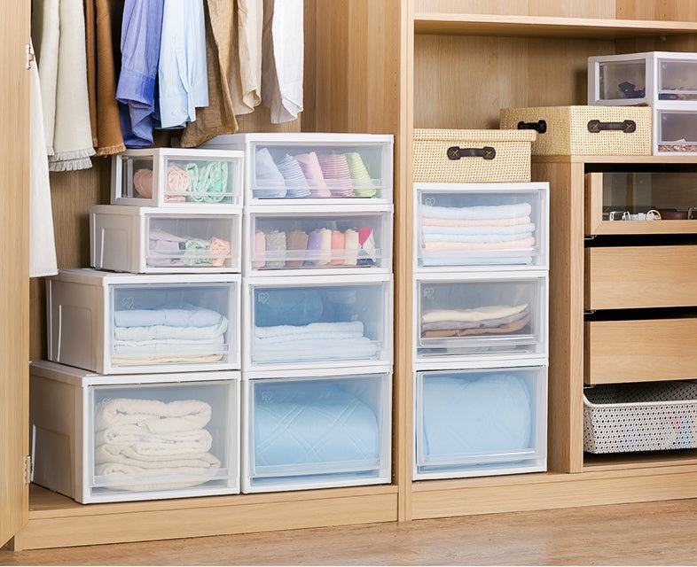 Drawer And Drawer Drawer Style Transparent Storage Box