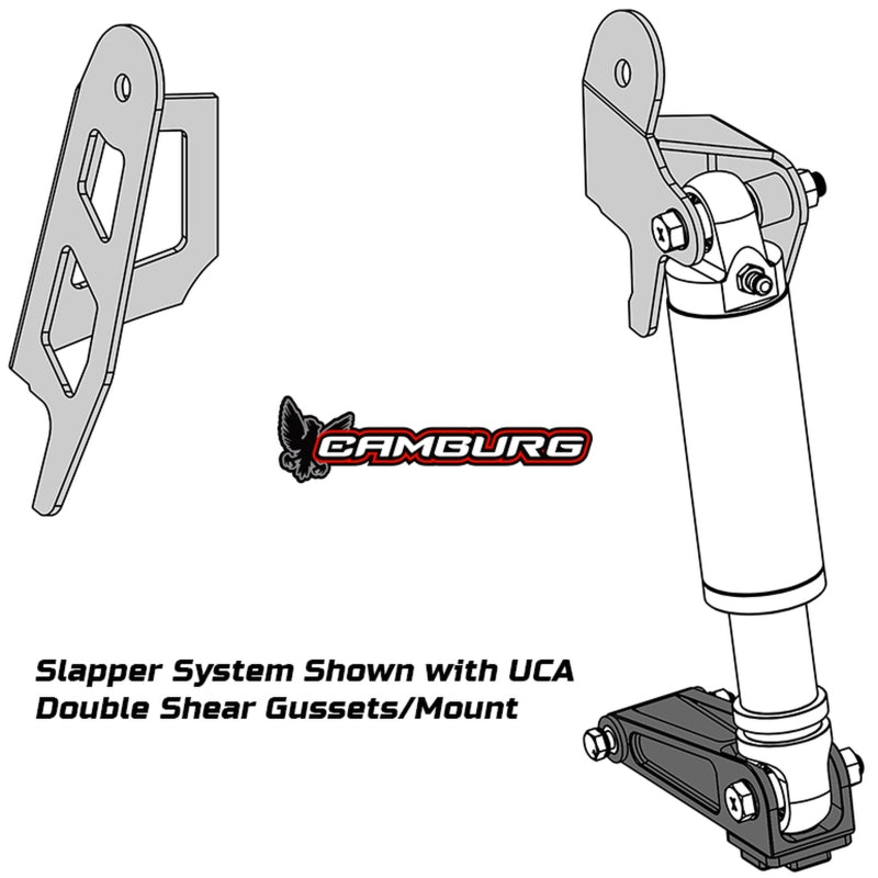 Camburg 05-23 Toyota Tacoma 2.5 Front Slapper Bump Stop Mount Kit Only CAM-310181