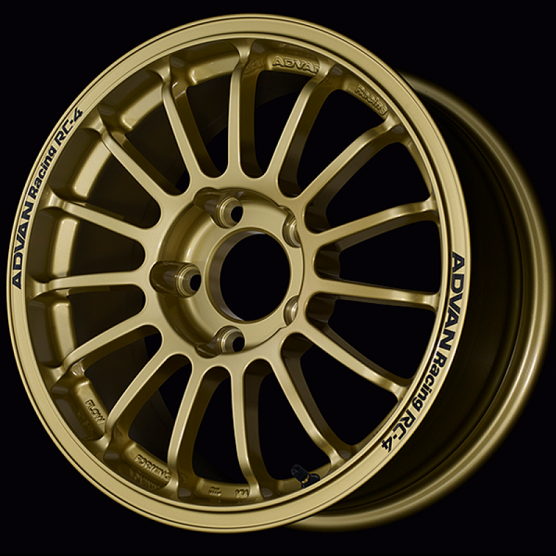 Advan RC-4 15x7.0 / +35 Offset / 5x100 / 63mm Bore / Rally Gold YAU5E35DZ
