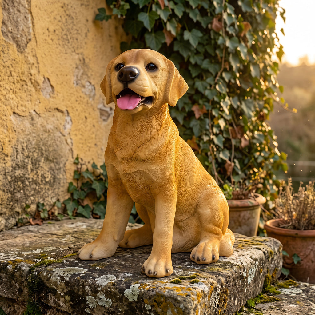 Labrador Resin Statue