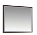 60 x 48 Inch LED Bathroom Mirror with Aluminum Frame