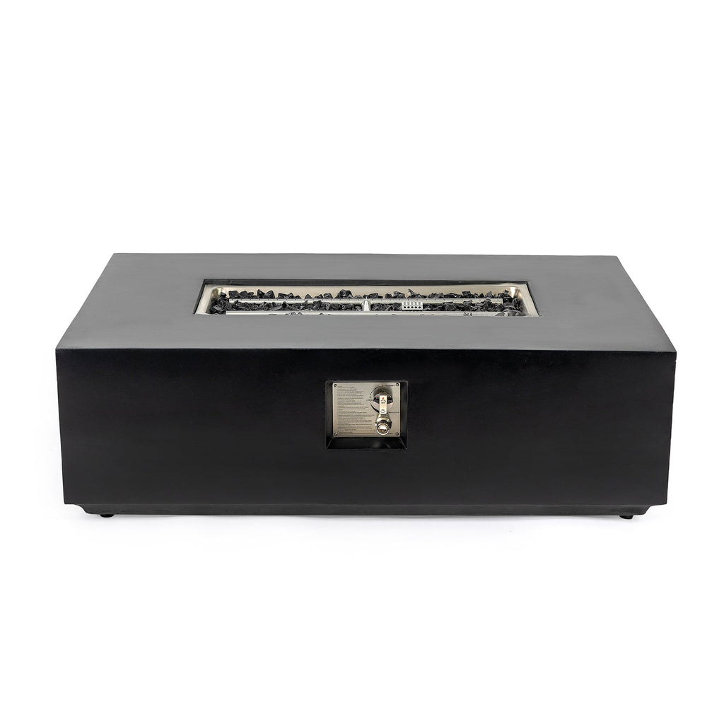 Concrete Propane Gas Fire Pit Table