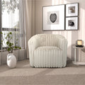 Elegant Style Mira Mid-Century Modern Velvet Swivel Chair