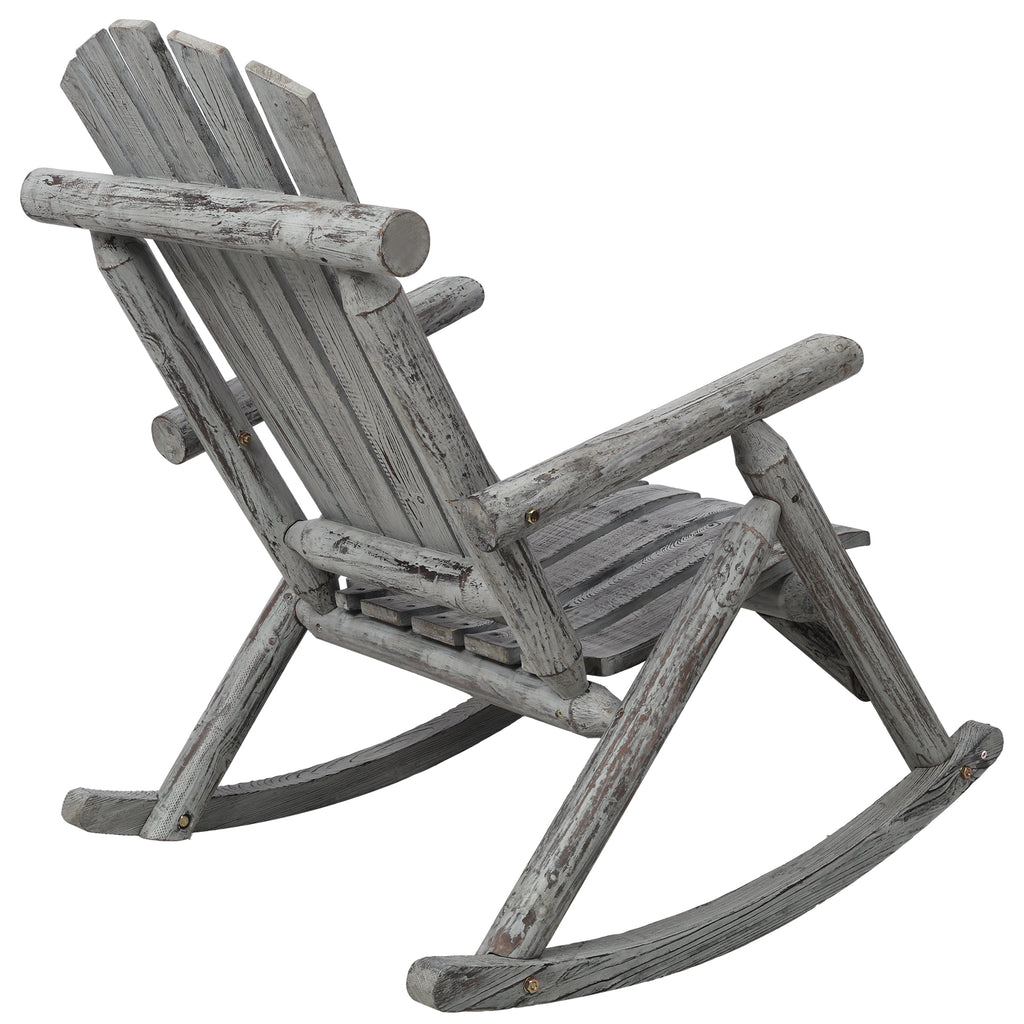 Wooden Porch Rocker Chair