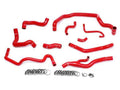 HPS Red Reinforced Silicone Radiator and Heater Hose Kit Coolant Mini 07-11 Cooper S R56 1.6L Turbo Automatic Trans