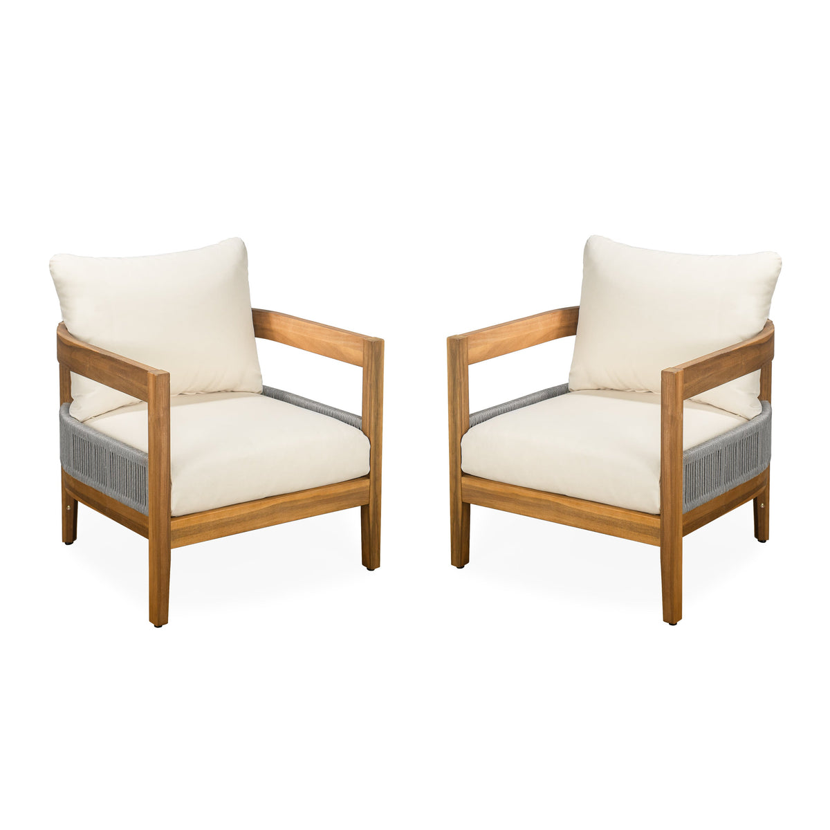 Porto Outdoor Club Chair Sets of 2