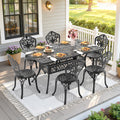 7-Piece All-Weather Cast Aluminum Dining Furniture Set