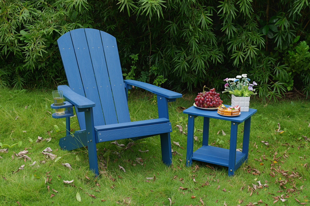 Outdoor Lounge Chair With Cup Holder