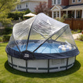 15 FT Round Multifunctional All Weather Cover Pool Dome Enclosure