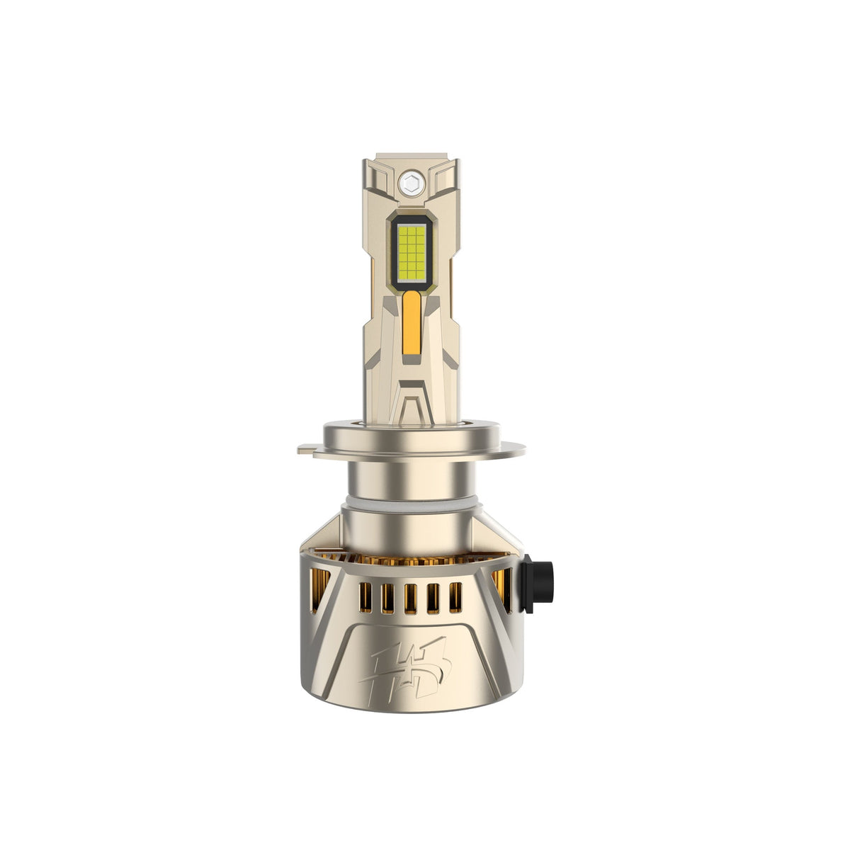Cross Border Exclusive Supply Of Four Copper Tube Automotive Led Headlights With 36 Laser Light Beads H3 H7 Car Headlights Compact Car Lights