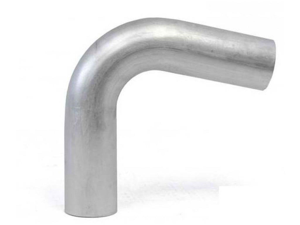 HPS Performance Products HPS 4-1/2" OD 100 Degree Bend 6061 Aluminum Elbow Pipe Tubing 15 Gauge w/ 6" CLR