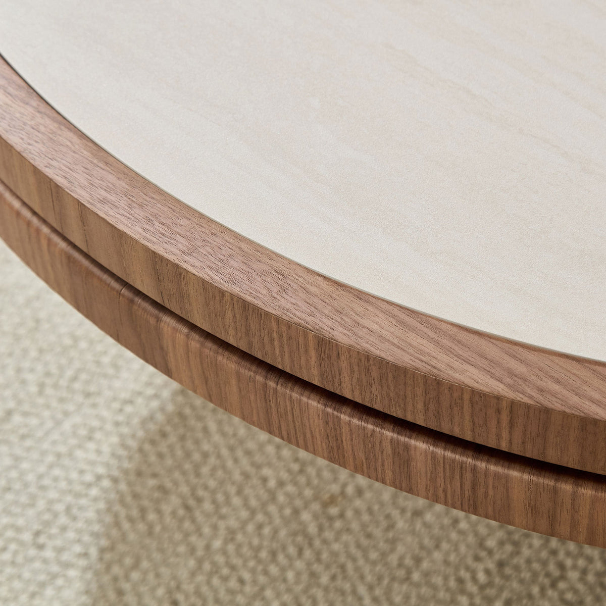 35.43 Inch Coffee Table with Sintered Stone Tabletop