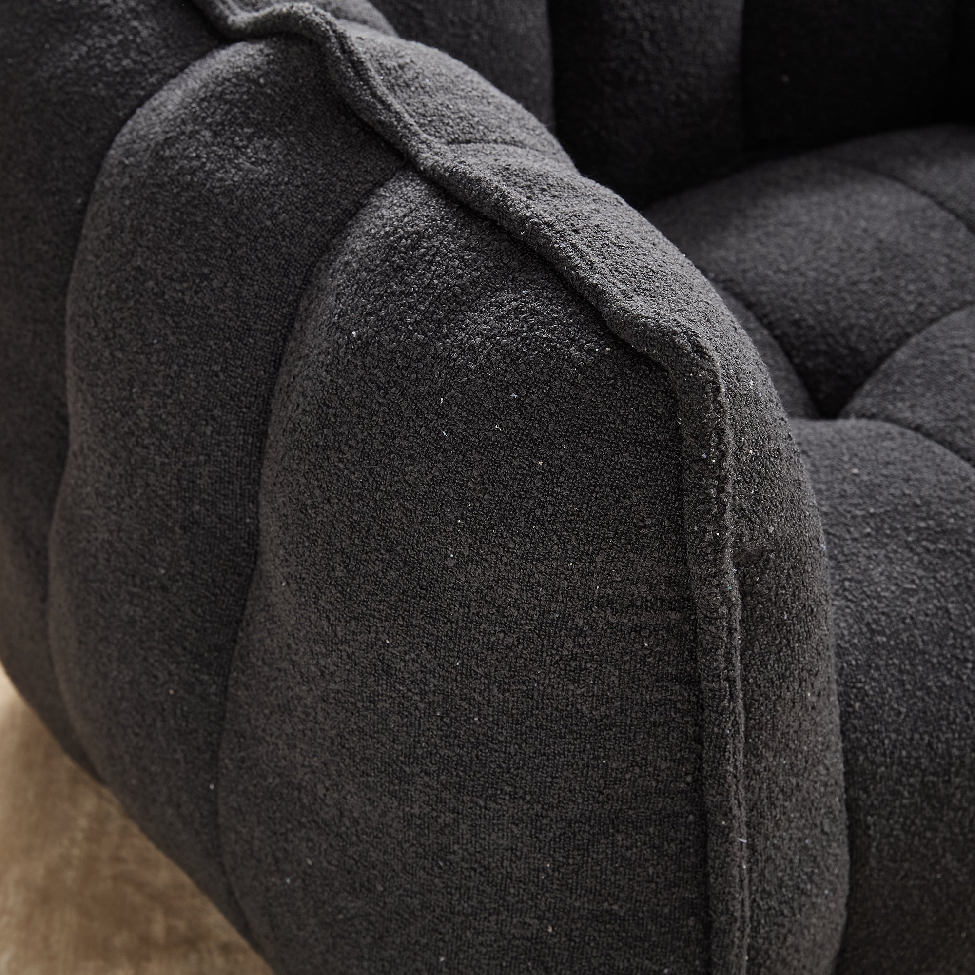 Soft Bean Bag Chair with High Resilient Foam