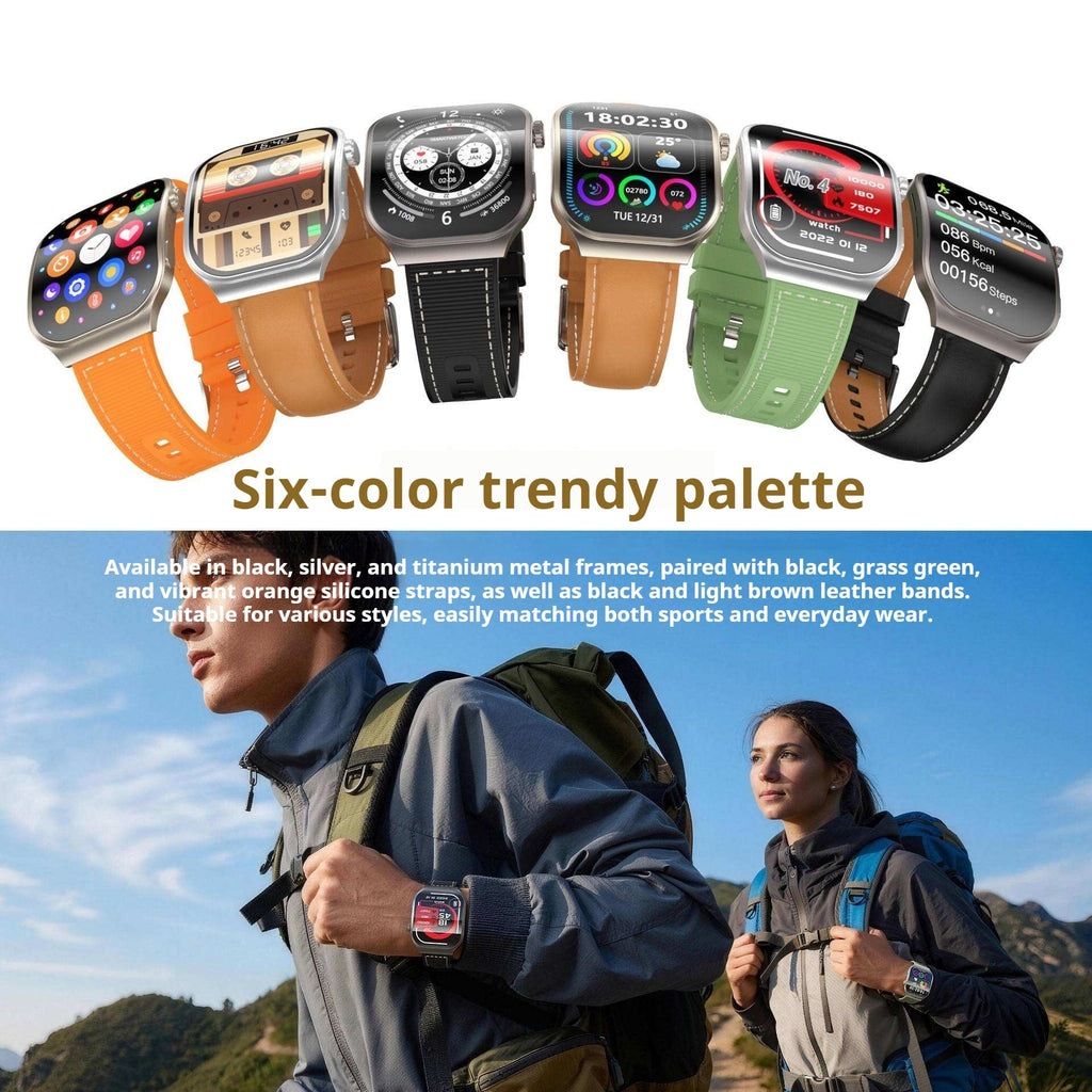 KP-S112 Curved-Screen Smartwatch New Model With Calling Heart Rate Health Monitoring Blood Oxygen Tracking Long Battery Life And Multiple Straps In Stock