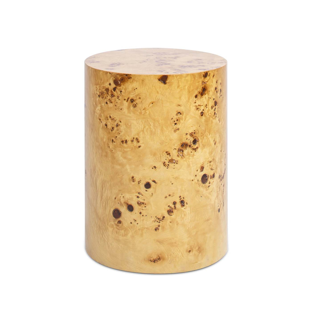 Nebula 20" Accent Oval Pillar Side Table
