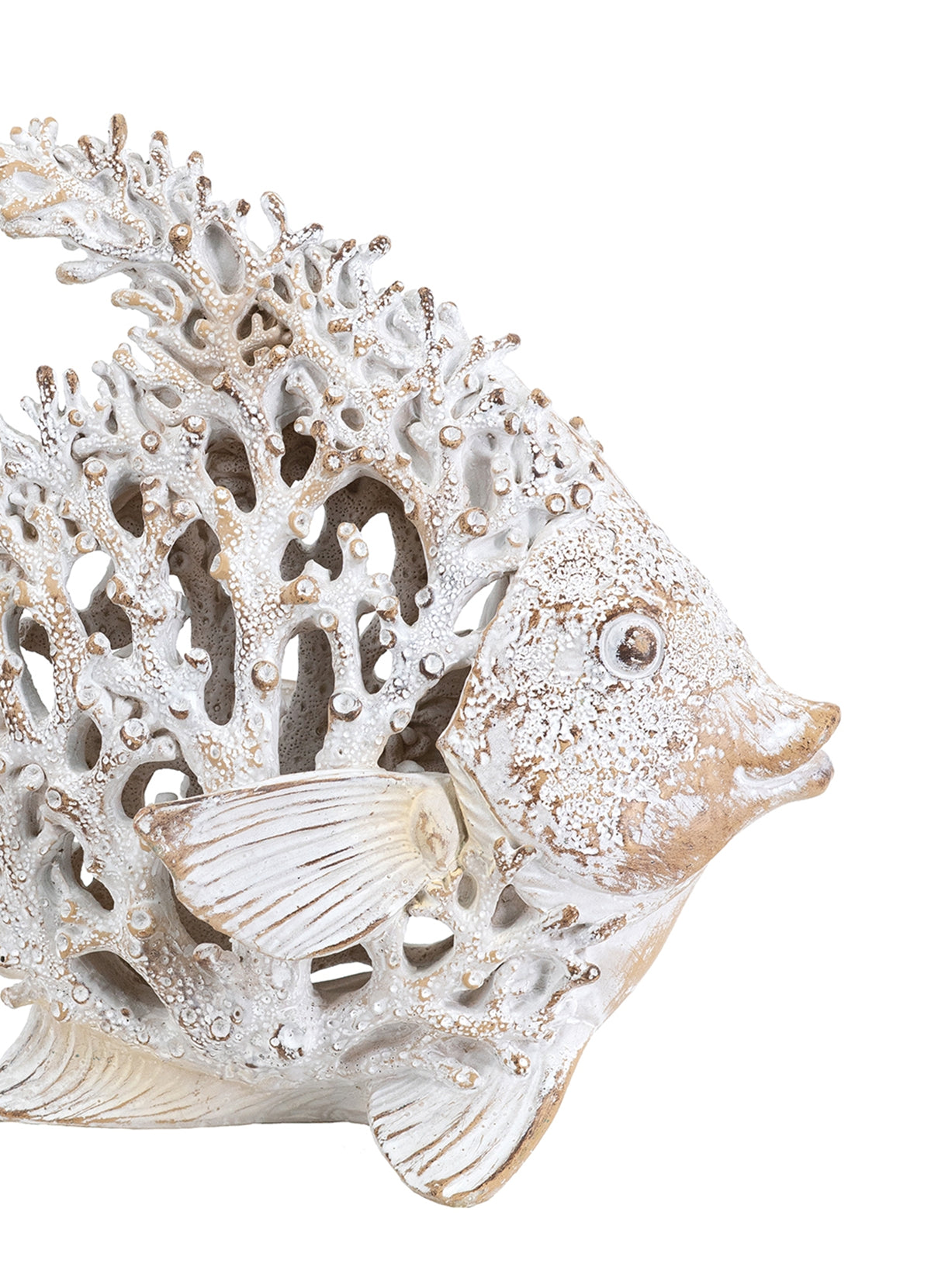 Decorative Polyresin Angelfish Sculpture