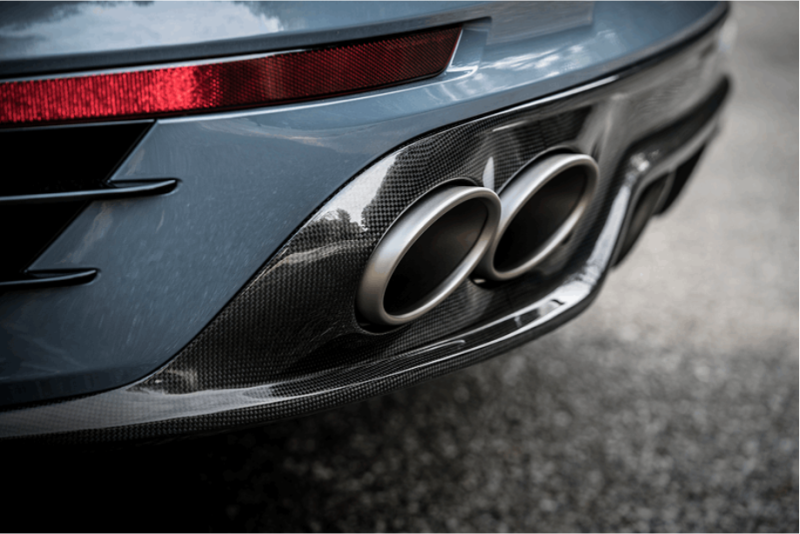 Akrapovic 16-17 Porsche 911 Turbo/Turbo S (991.2) Rear Carbon Fiber Diffuser - High Gloss DI-PO/CA/4/G