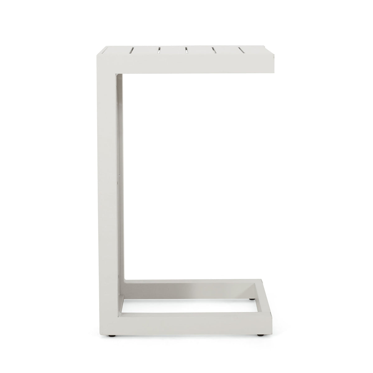 Cape Coral Aluminum C-Shaped Table