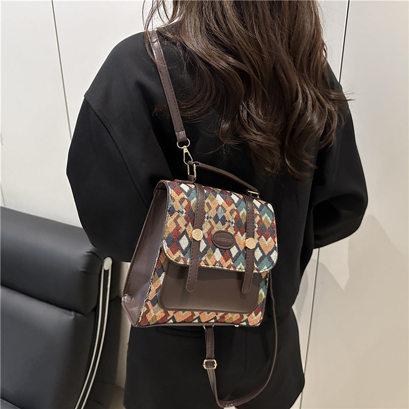 Stylish Casual Minimalist Personalized Womens Backpack