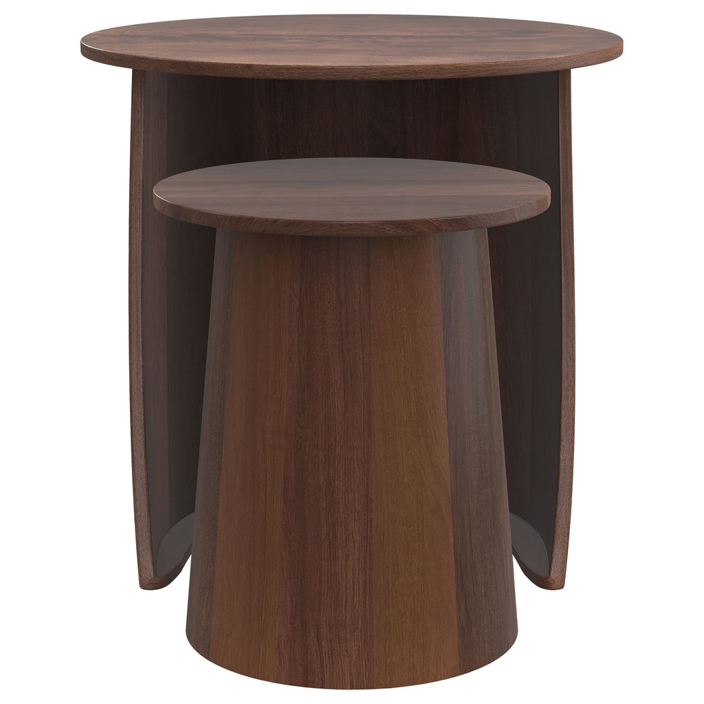Lionett Solid Mango Wood Nesting Table Set
