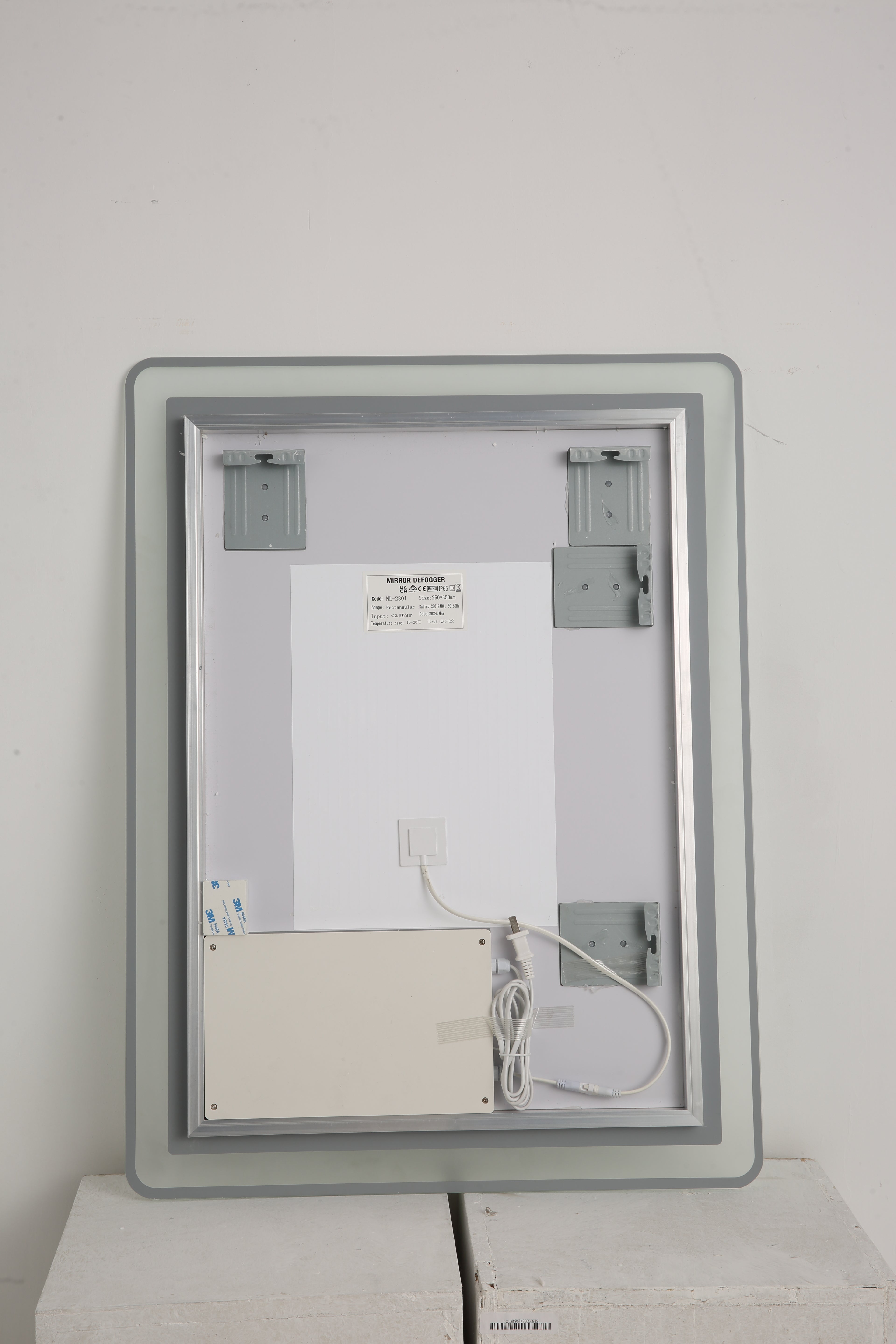24X40 Inch LED Bathroom Mirror with Front Lights