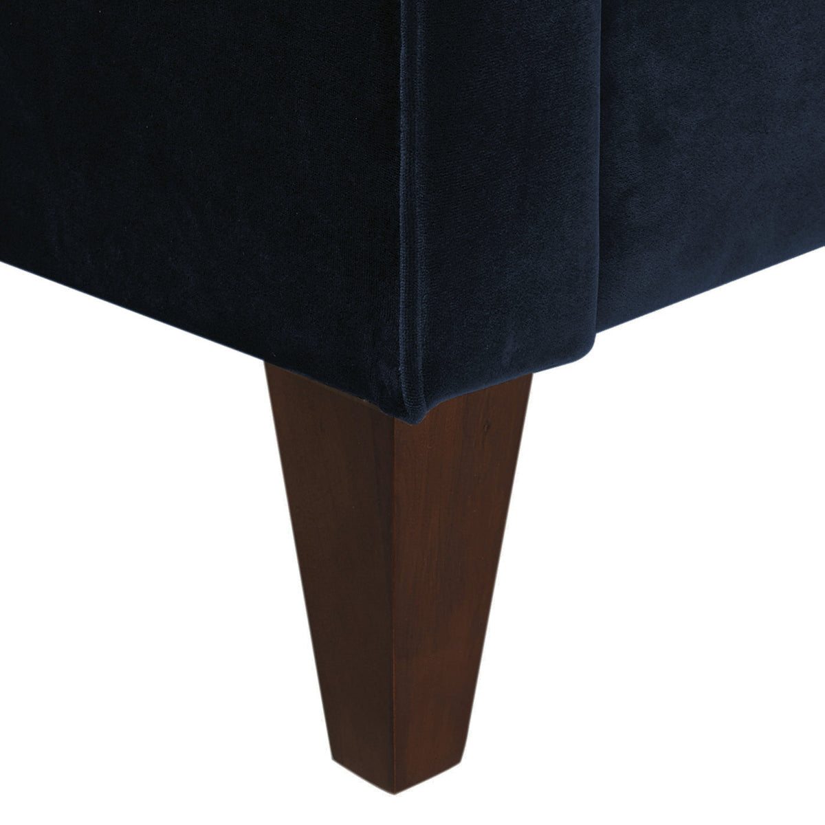 Jack 84" Modern Tuxedo Tufted Sofa, Dark